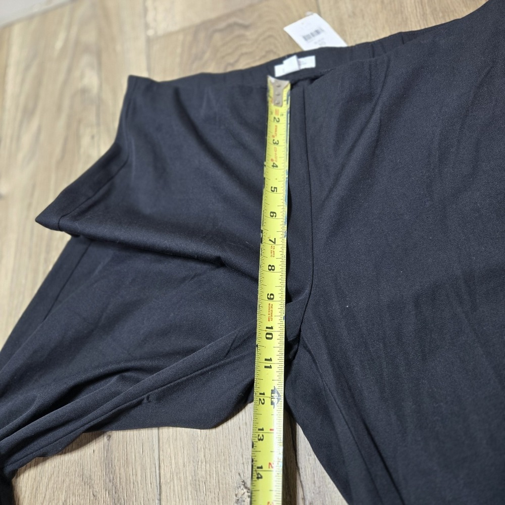 J. Jill Premium Bi-Stretch Pants Women Size 10 Black Pull On Cotton Blend - Picture 5 of 11